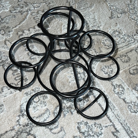 Black sturdy metal cupcake votive flower vase tower holder - Picture 1 of 3